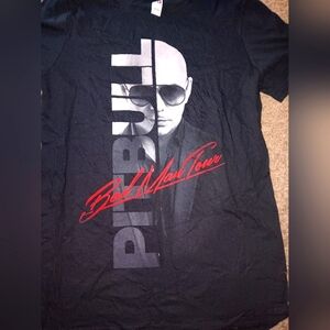 Pitbull Bad Man Tour XS T-Shirt